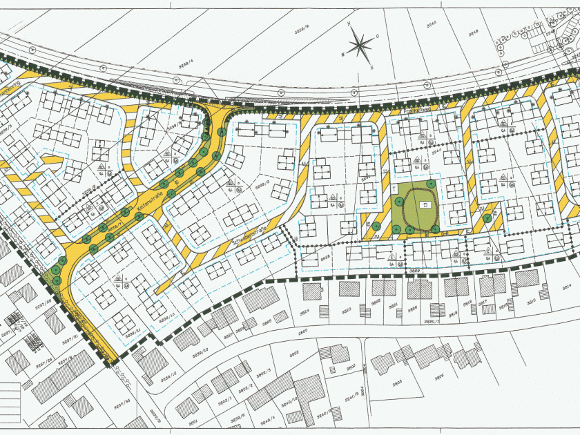 Ausschnitt aus deinem Bebauungsplan